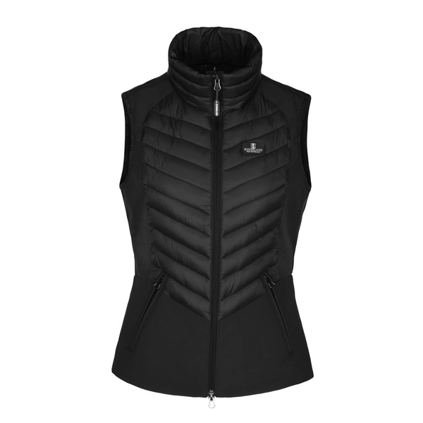 Kamizelka damska Kingsland Classic Hybrid Body Warmer - czarna