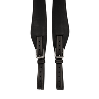 Puśliska Dy'on Leather Stirrup Straps Mono - czarne