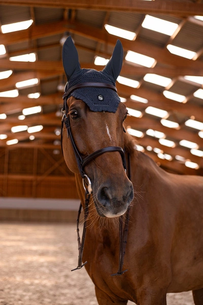 Nauszniki Samshield FlyShield Swarovski - antracytowe