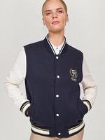 Kurtka Tommy Hilfiger Mayfield - granatowo-biała