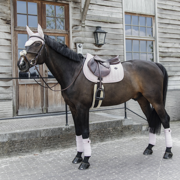 Kentucky czaprak Velvet Pearls - pudrowy róż