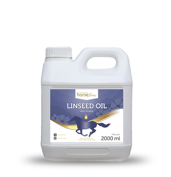 HorseLinePRO Linseed Oil - olej lniany 2000ml
