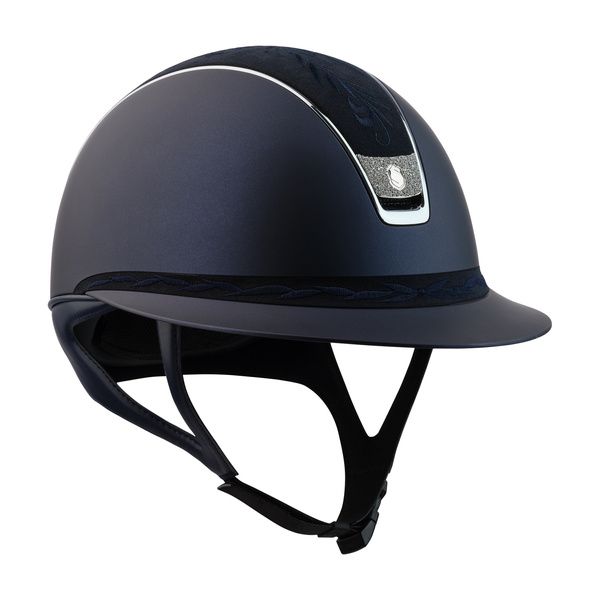 Kask Samshield Miss Shadowmatt Flower Embrodery 2.0 - Mat Blue