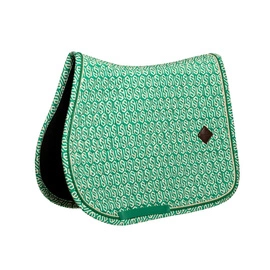 Kentucky czaprak Velvet Printing - zielony/biały