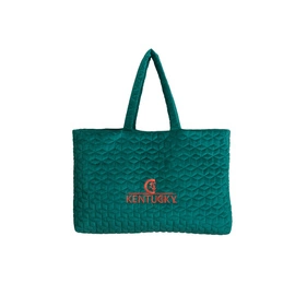 Kentucky torba Velvet Logo - emerald