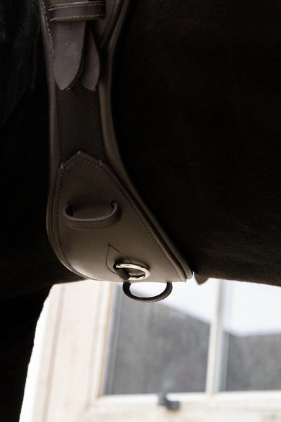 Kentucky anatomiczny ujeżdżeniowy popręg - brązowy