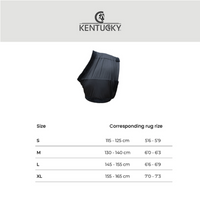 Elastyczny ochraniacz pod derkę Kentucky - granatowy