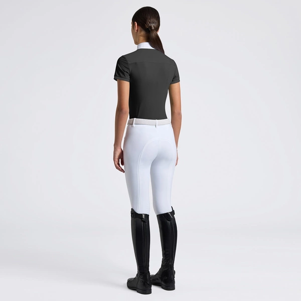 Dziewczęca koszula konkursowa Cavalleria Toscana - granatowa