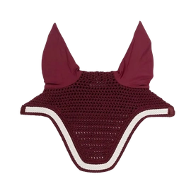 Kentucky nauszniki wyciszające Wellington Plaited Cord - bordowe