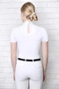 Koszula konkursowa Fleur de Lys Equestrian Holly Short - biała
