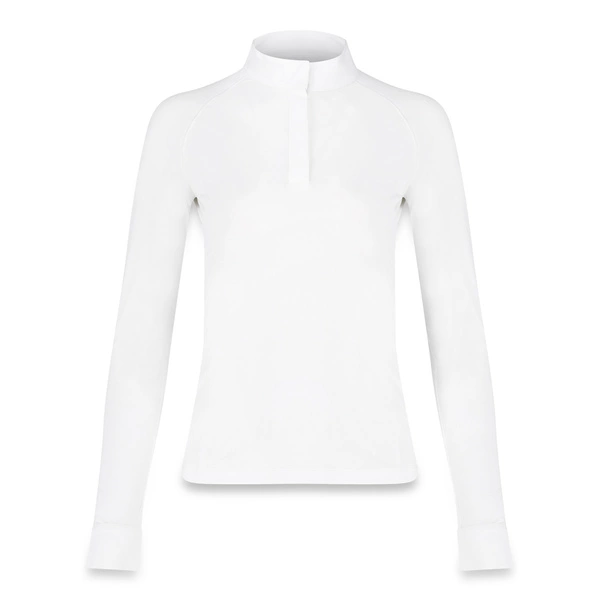 Damska koszula konkursowa z długim rękawem Kentucky Classic - biała