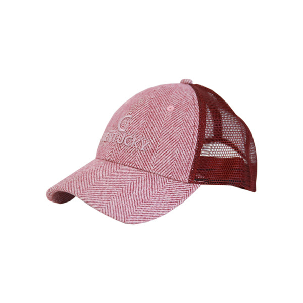 Kentucky czapka Trucker Wool - pudrowy róż