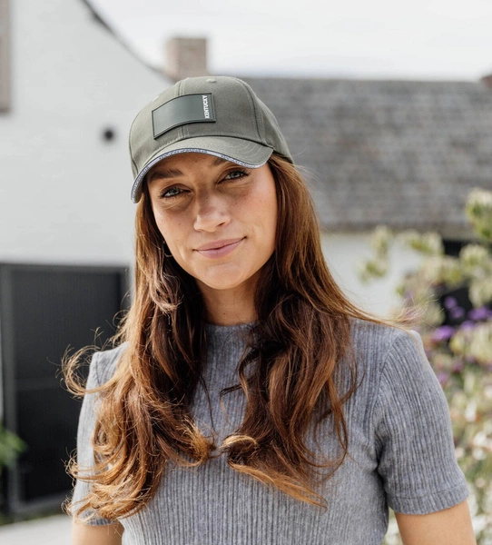 Kentucky czapka Rubber Logo - ciemna zieleń