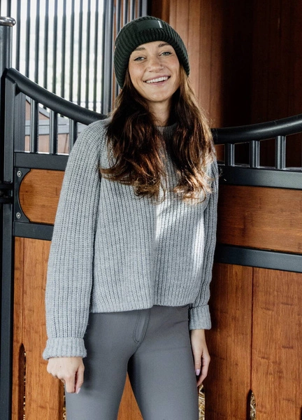 Czapka zimowa Kentucky Rubber Logo - ciemnozielona