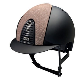 Kask KEP Cromo 2.0 Matt Galassia Collection - czarny z beżowym przodem