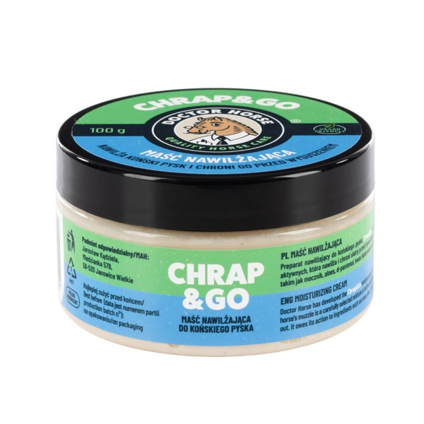 Doctor Horse Chrap&go – maść nawilżająca do końskiego pyska 100 g