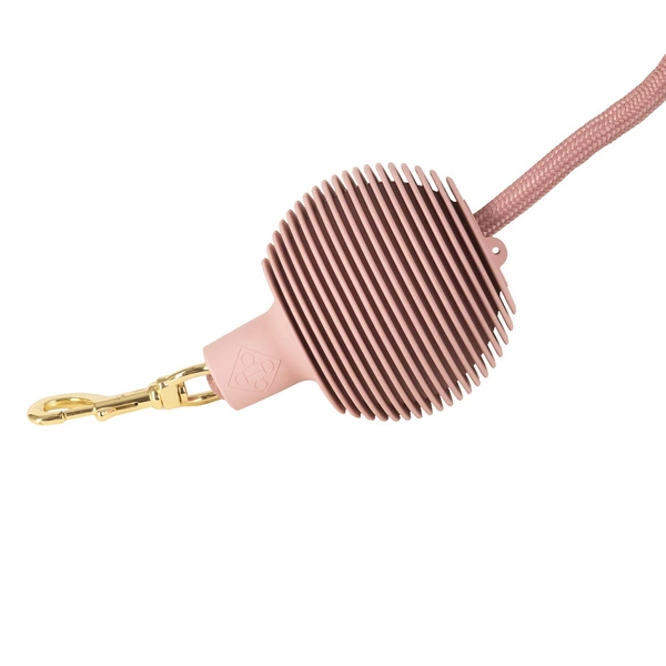 Kentucky Rubber Ball Pro - gumowa kula ochronna do uwiązów i ściany - pudroworóżowa