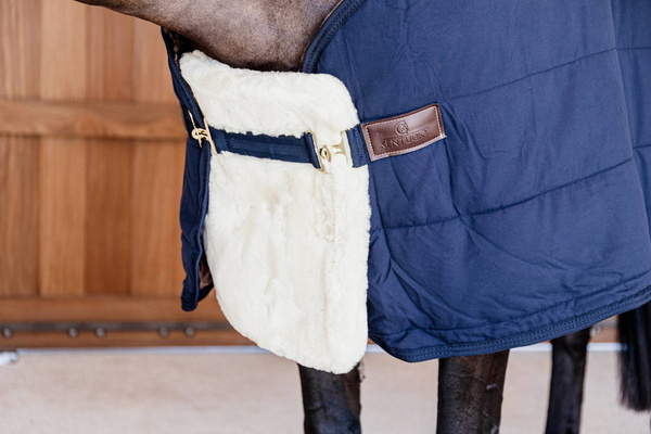 Kentucky Chest Expanders Vegan Sheepskin z 1 klamrą - naturalny 