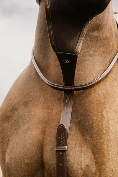 Elastyczny wytok Elastic Bib Martingale Dy'on New English - brązowy