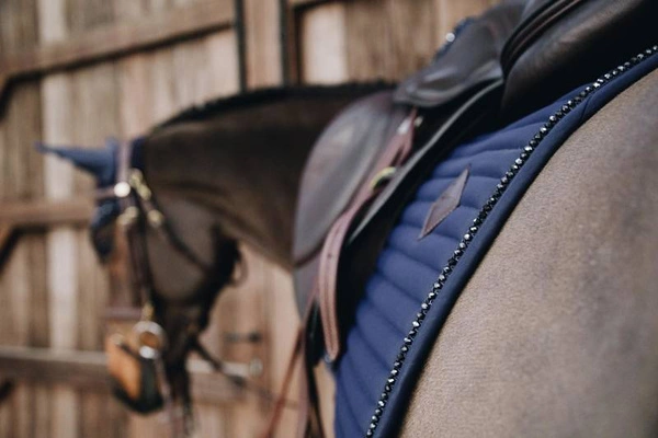 Kentucky czaprak Pearls - granatowy