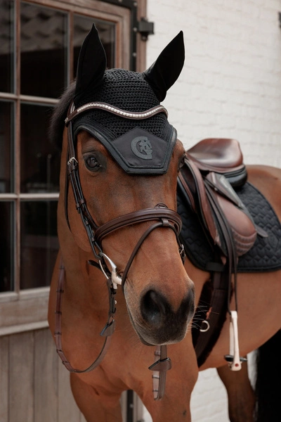 Nauszniki Kentucky Wellington Sparkling New - czarne