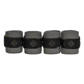 Kentucky bandaże wełniane Polar Fleece Bandage Show Vegan Wool - szare