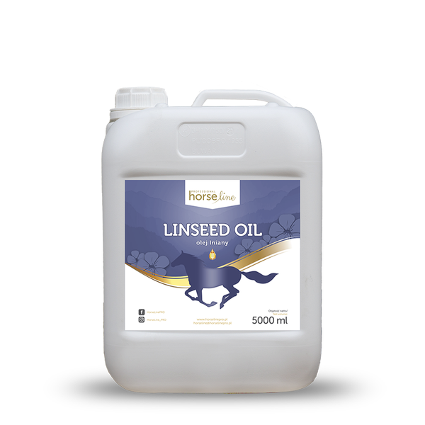 HorseLinePRO Linseed Oil - olej lniany 5000ml