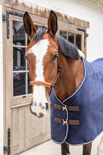 Kantar sznurkowy Kentucky Grooming Deluxe - brązowy