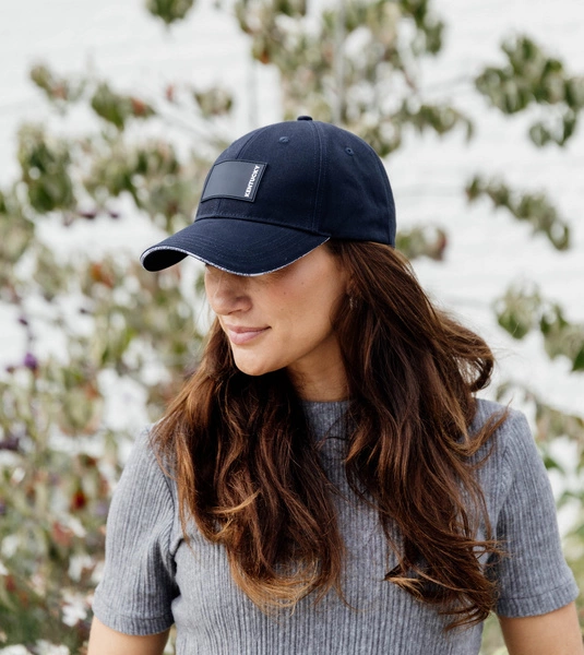 Kentucky czapka Rubber Logo - granatowa