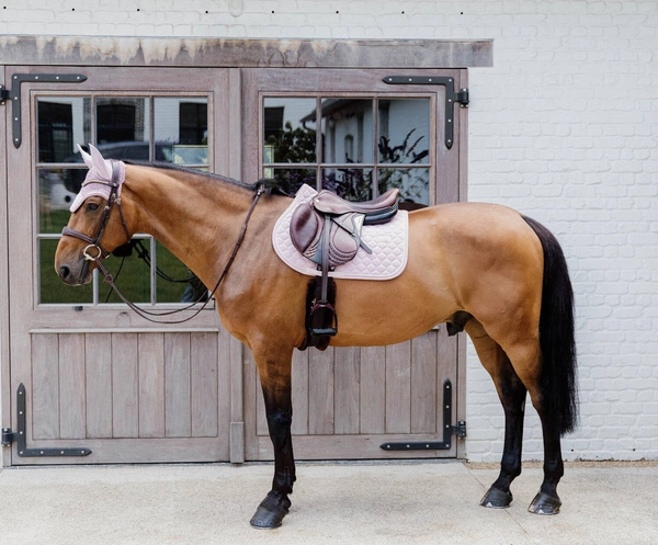 Kentucky czaprak Rubber Logo - jasny róż