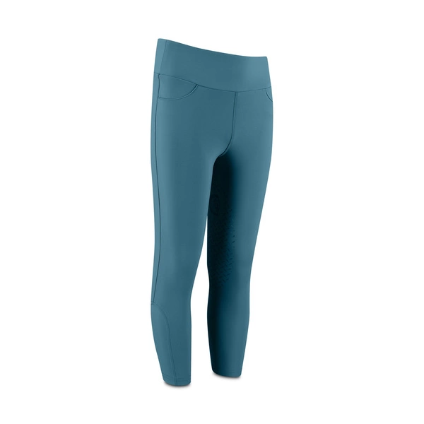 Dziewczęce bryczesy z lejem kolanowym Kentucky Miami - emerald