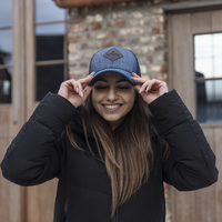  Kentucky czapka Trucker LIGHT - granatowa
