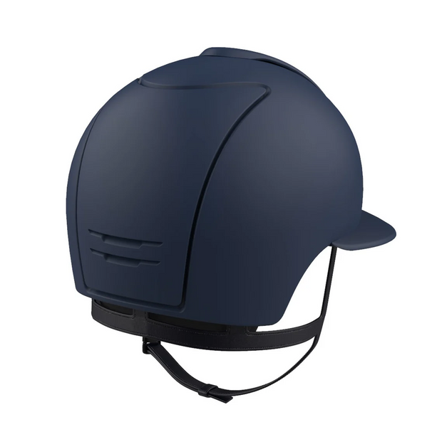 Kask KEP POLO Cromo 2.0 Matt - granatowy z granatowymi paskami