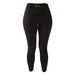 Damskie legginsy Kentucky Classic z kolanowym lejem - czarne