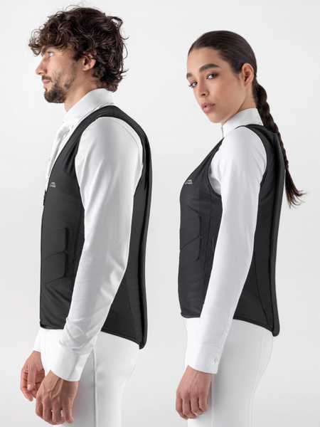Kamizelka ochronna Equiline XCUDO unisex - czarna