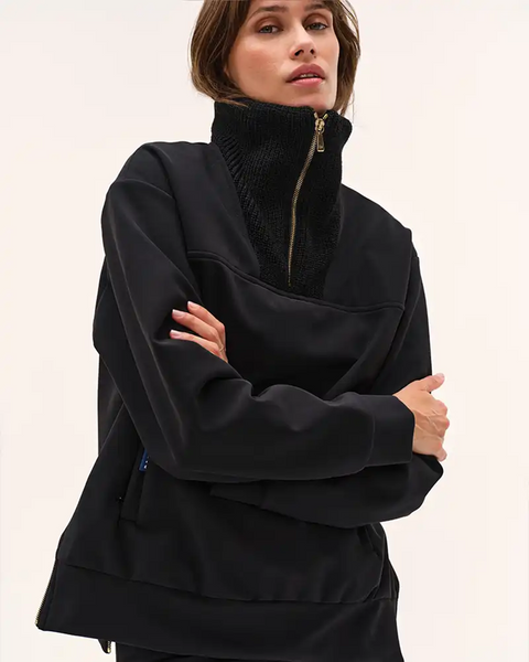 Bluza polarowa DADA Urvoso - czarna