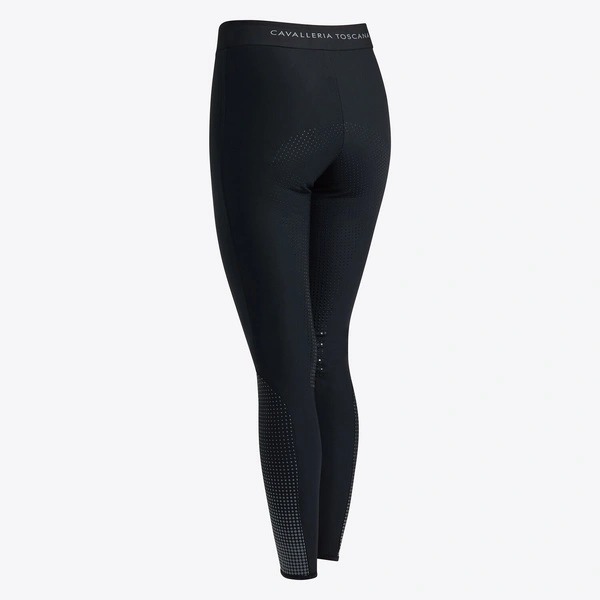 Legginsy Dressage Full Grip Cavalleria Toscana - czarne