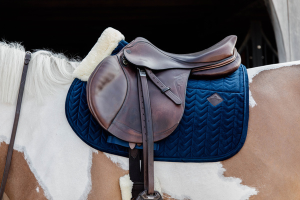 Kentucky czaprak Skin Friendly Velvet - granatowy