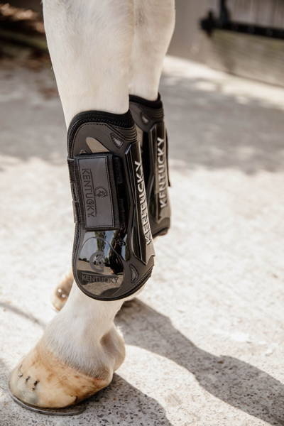 Kentucky ochraniacze Tendon Velcro - czarne