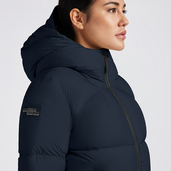 Kurtka Cavalleria Toscana Down Padded Nylon Parka - granatowa