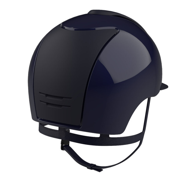 Kask KEP Cromo 2.0 Polish/Textile - granatowy z granatowymi paskami