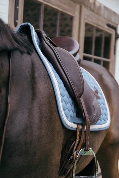 Kentucky czaprak Plaited Cord - błękitny