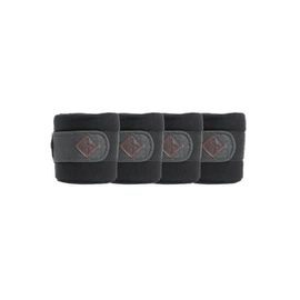 Kentucky bandaże Polar Fleece Glitter - czarne