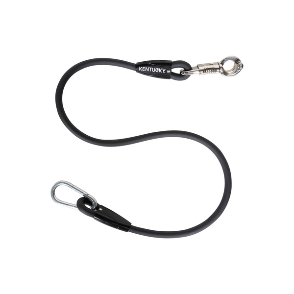  Kentucky Horse Box Lead & Cross Ties Silicone - czarny 