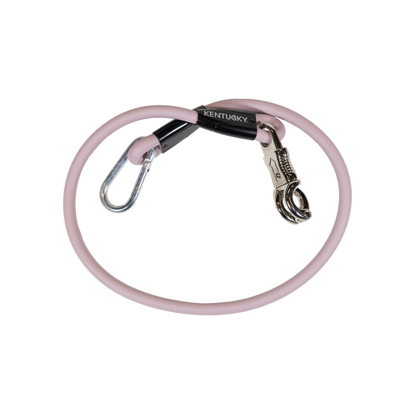  Kentucky Horse Box Lead & Cross Ties Silicone - pudrowy róż