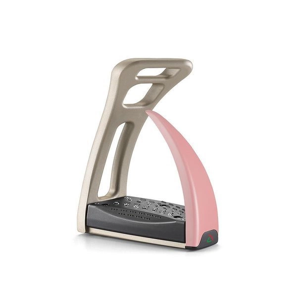 Nakładki Contemporary do strzemion Safe Riding - pudrowy róż