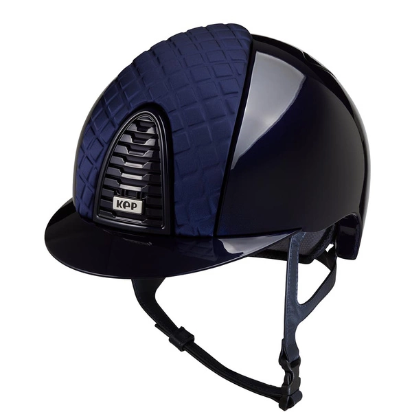 Kask KEP Cromo 2.0 Polish Milano New Satin Collection - granatowy
