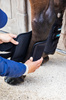 Kentucky ochraniacze na tył Eventing Boots 3D Air Flow - czarne