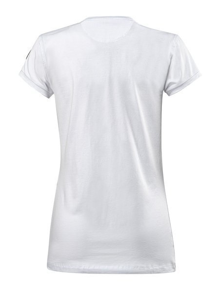 Damski T-shirt Dania Eqode by Equiline - biały