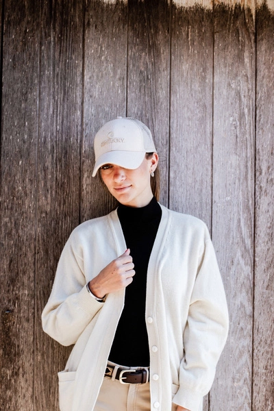 Kentucky czapka Trucker Wool - beż